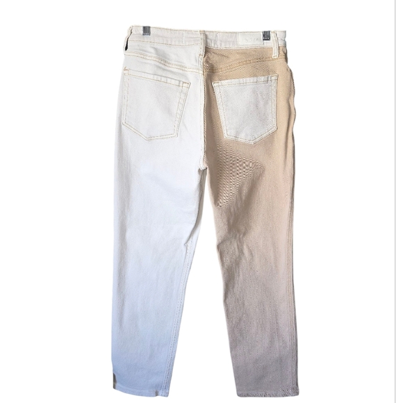 Hollister Women's High Rise Patchwork Jeans Size 7 Regular Stretch Denim - Picture 2 of 9